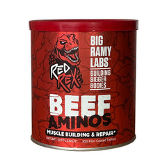 Big Ramy Labs Red Rex Beef Aminos-100Serv.-300Coated Tablets