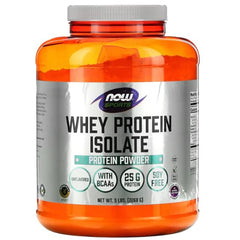 Now Sports Whey Protein Isolate-81Serv.-2268G.-Unflavored