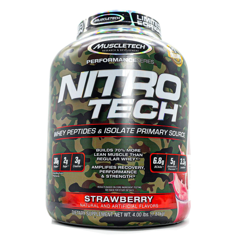 Muscletech NitroTech-40serv.-1.80Kg.-Strawberry