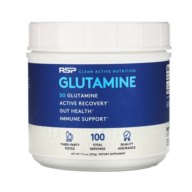 Rsp Clean Active Nutrition Glutamine-100Serv-500G-Unflavored
