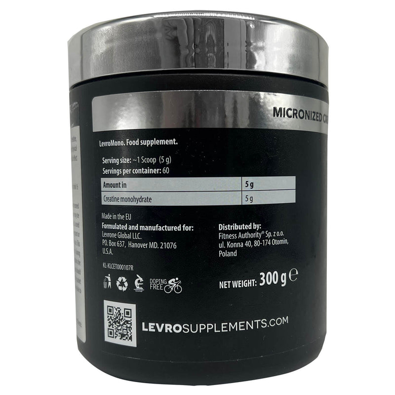 Kevin Levrone Signature Series Micronized Creatine Monohydrate-60Serv.-300G.-Flavor Pure