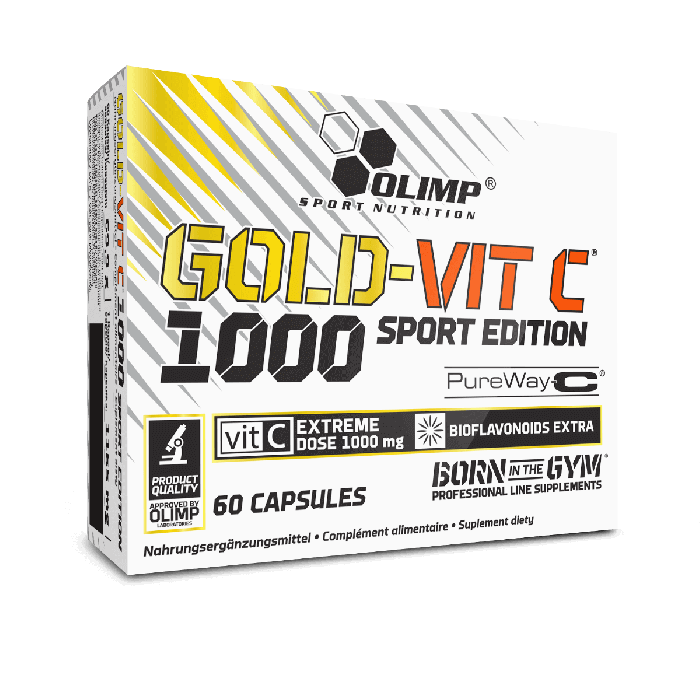 Olimp Sport Nutrition Gold-Vit C 1000 Sport Edition-60Serv.-60Caps