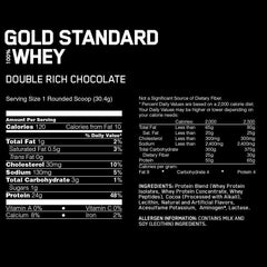 Optimum Nutrition Whey Gold Standard-74Serv.-2.27KG-Double Rich Chocolate